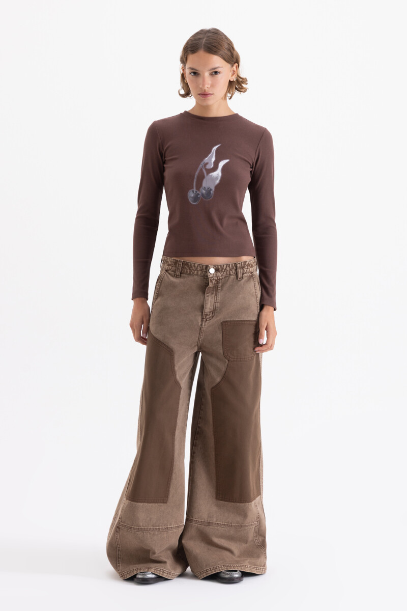 PANTALON PARK CITY Marron