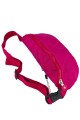 Riñonera Premium de Tafeta Amasada Rosa