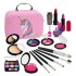 Valija Set Maquillaje Unicornio Lavable Infantil Niños 28 Pz Variante Color Rosa
