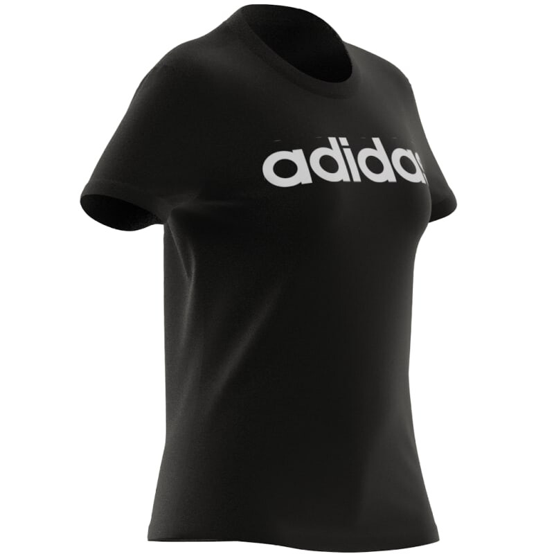 Remera Adidas de Mujer - GL0769 Negro-blanco