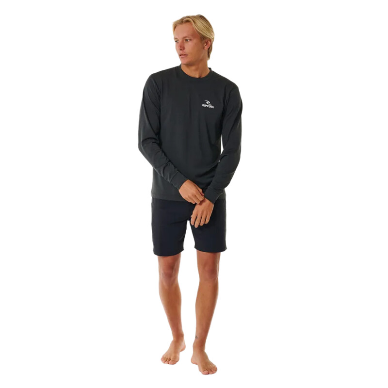 Lycra Rip Curl Stack Upf L/S - Negro Lycra Rip Curl Stack Upf L/S - Negro