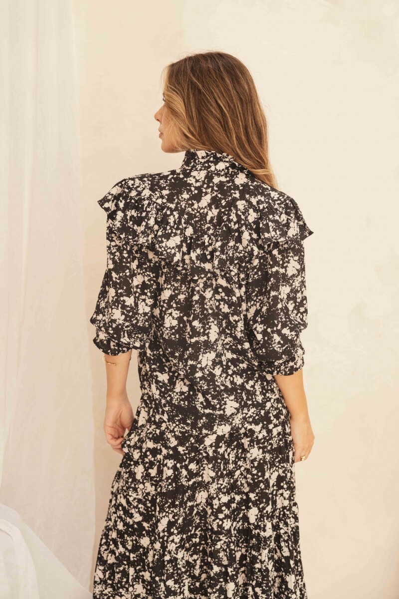 CAMISA MARIE CHOCOLATE MOTTLED CAMISA MARIE CHOCOLATE MOTTLED