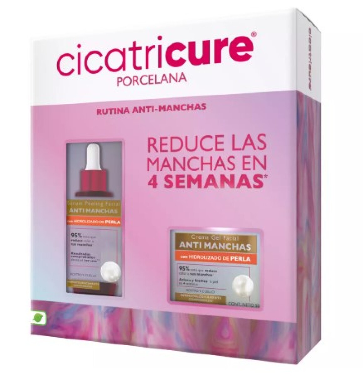 Pack Cicatricure porcelana rutina anti manchas 