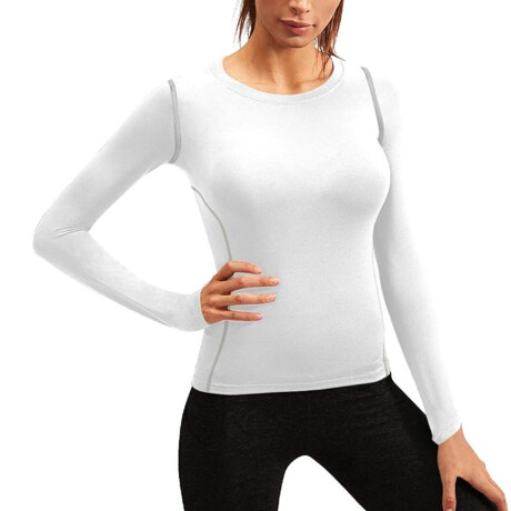 Set X3 Remeras Térmicas Mujer DryFit Manga Larga Dama Vst015010-s
