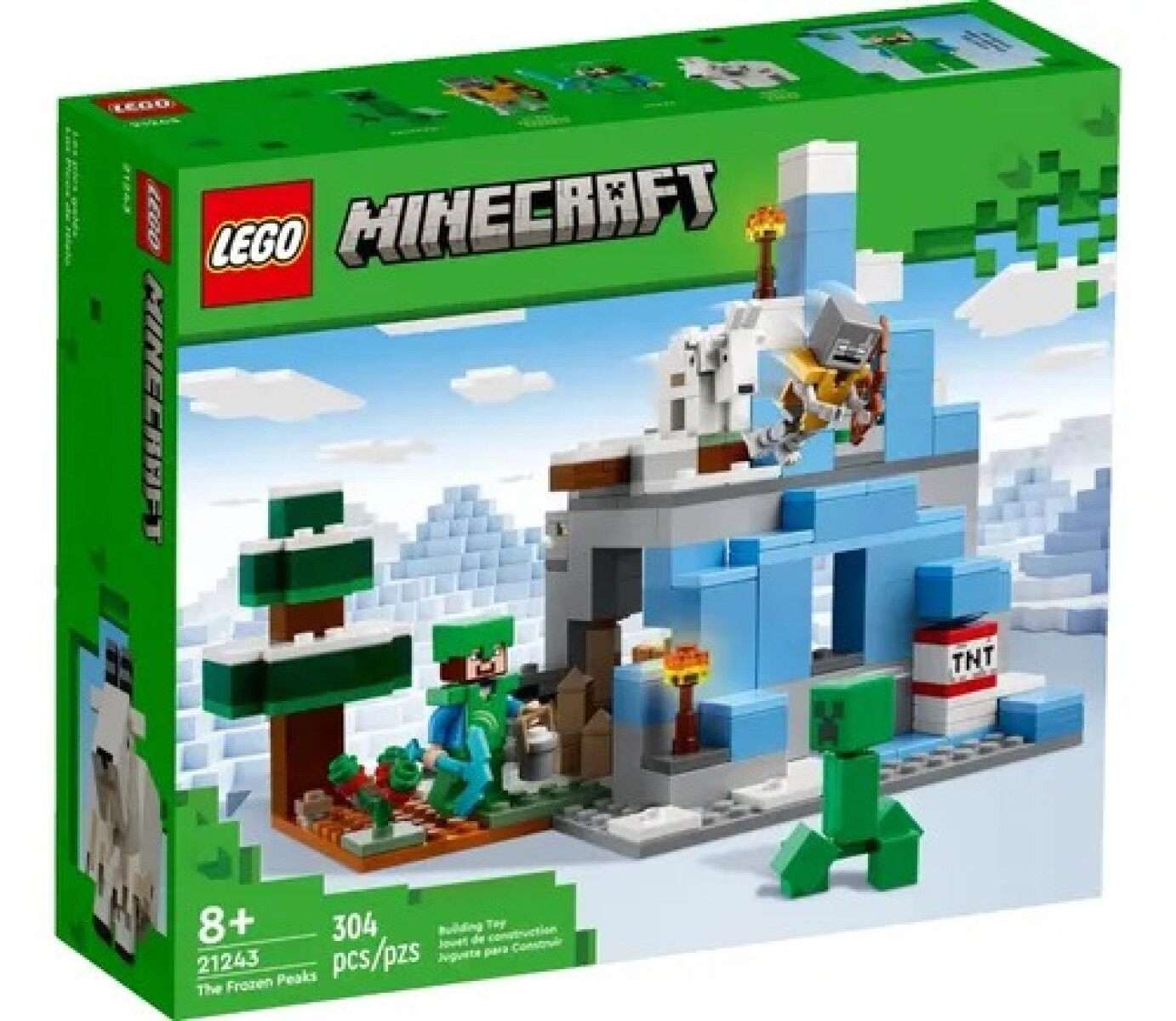 Lego Minecraft Los Picos Helados 