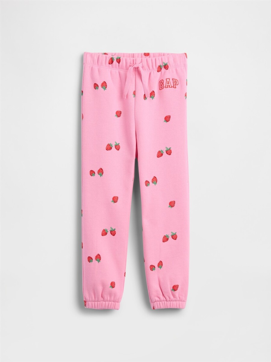 Pantalón Deportivo Logo Gap Toddler Niña - Parisian Pink 
