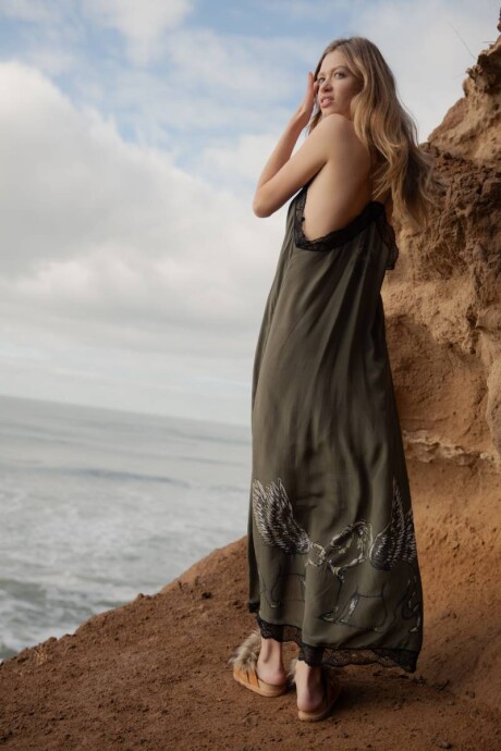 Pre Venta - Vestido Italian Coast Green Pre Venta - Vestido Italian Coast Green