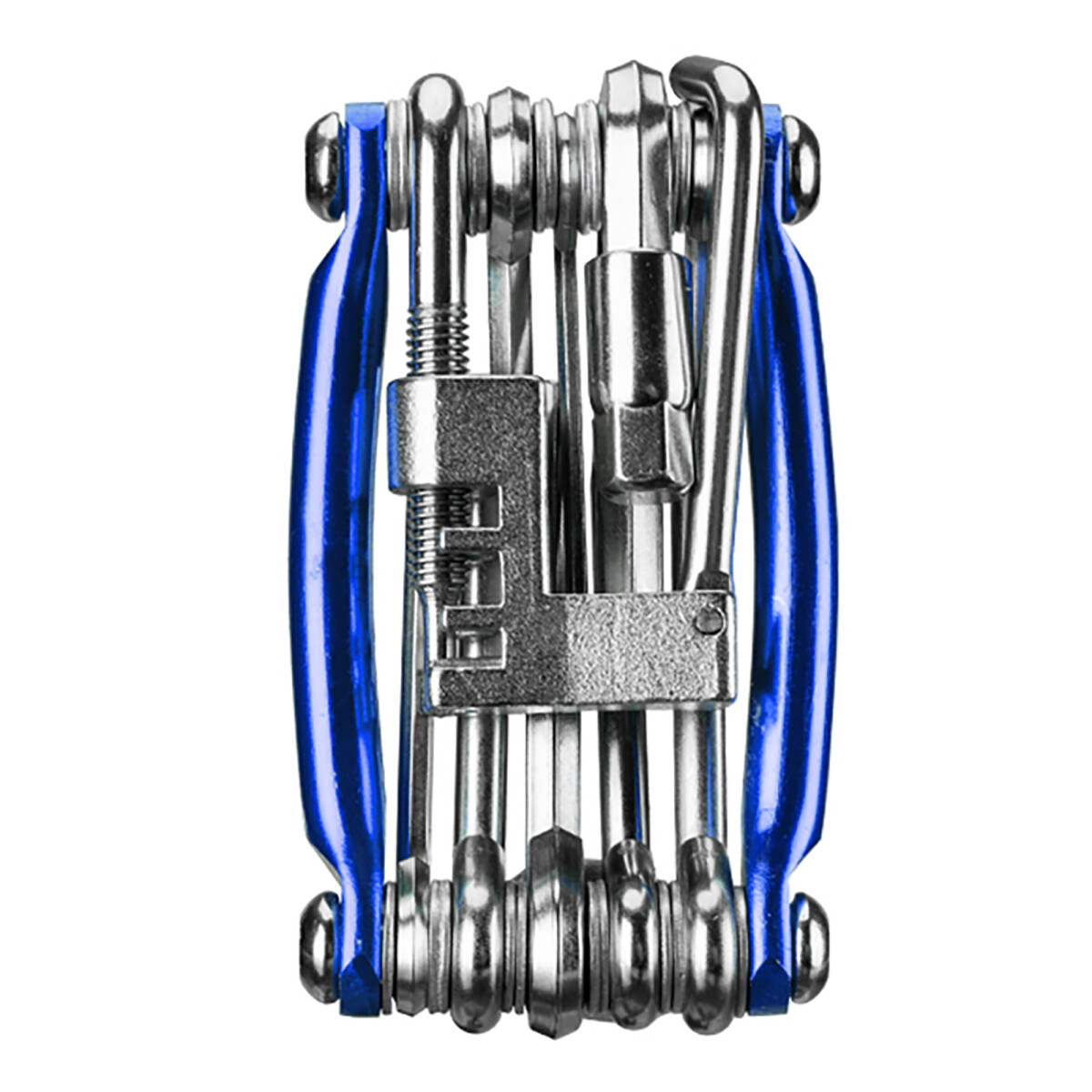 Rockbros - Multiherramienta para Bicicletas con Troncha KW-GJ-10 - 11 Herramientas para Reparación D - 001 