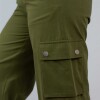 Pantalon Cargo Cropped Green