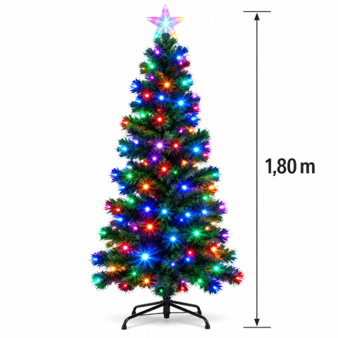 Árbol de Navidad con Luces 180 CM
