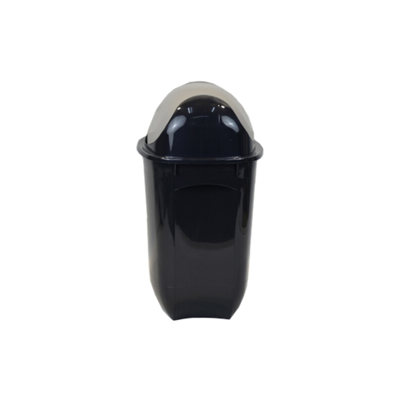 Tarro de residuos con tapa vaivén 19,5 lts Ecoblack NEGRO