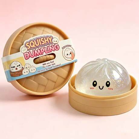Set x2 Squishy Dumplings Juguete Antiestrés Bollos Set x2 Squishy Dumplings Juguete Antiestrés Bollos