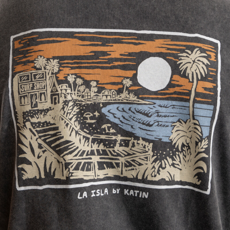Remera Katin La Isla By Katin - Negra Remera Katin La Isla By Katin - Negra