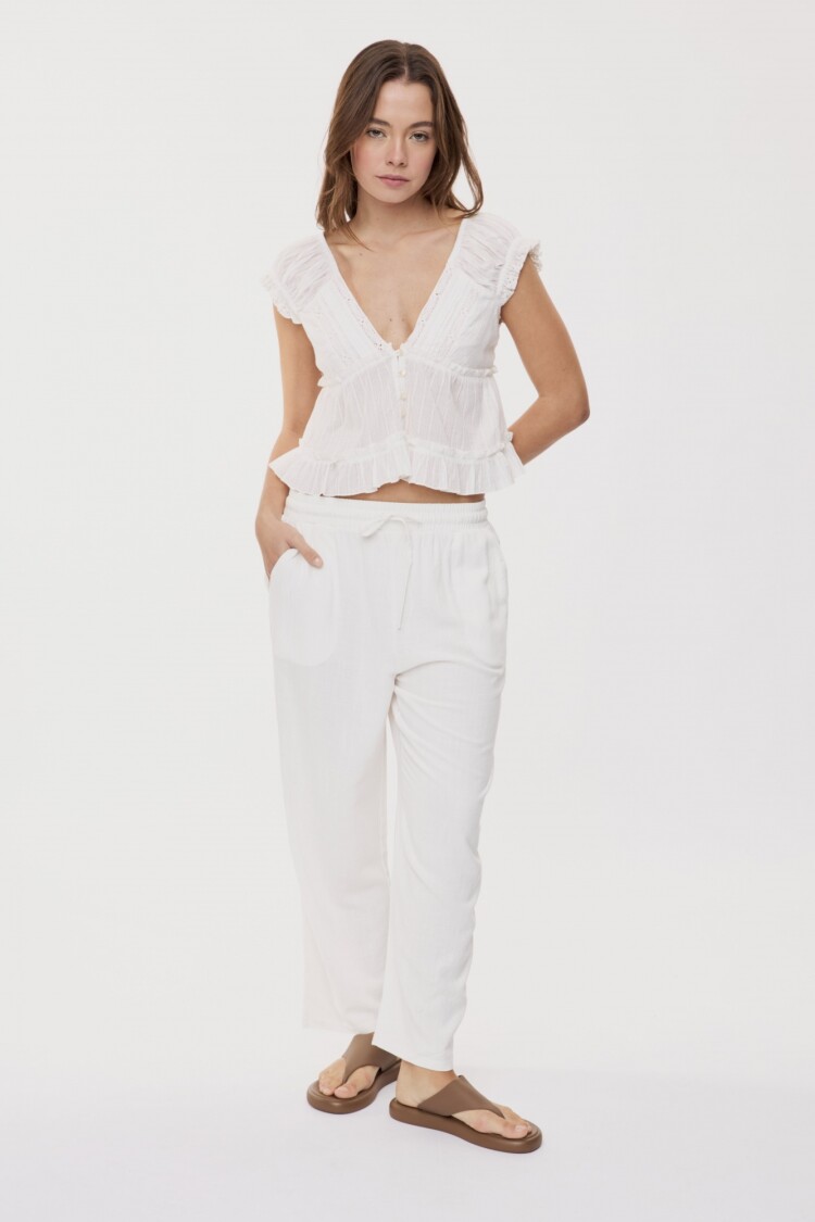 PANTALÓN ADONIS Blanco