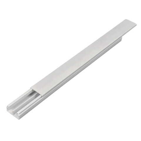 Ducto plástico separadores autoadhesivo 30x12mm 2m ZO0501