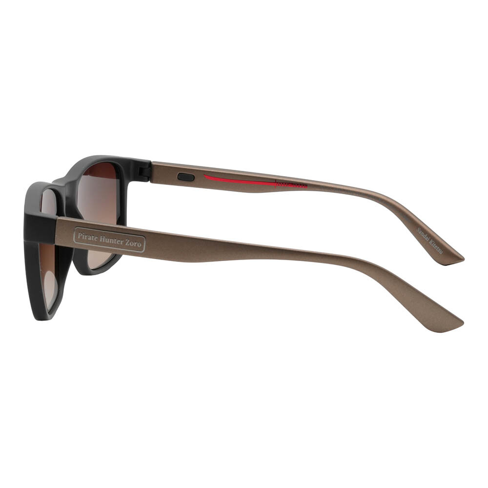Lentes De Sol One Piece Bossa Nova De Policarbonato Degradado Marrón/Marrón