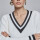 Sweater preppy blanco