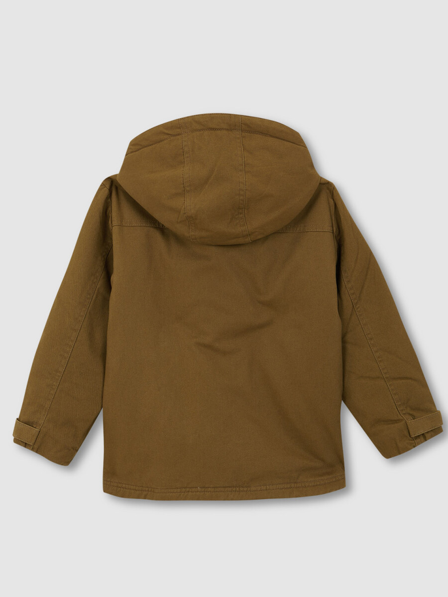 Parka Camel Oscuro