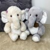 Peluche Tierno Elefante Blanco
