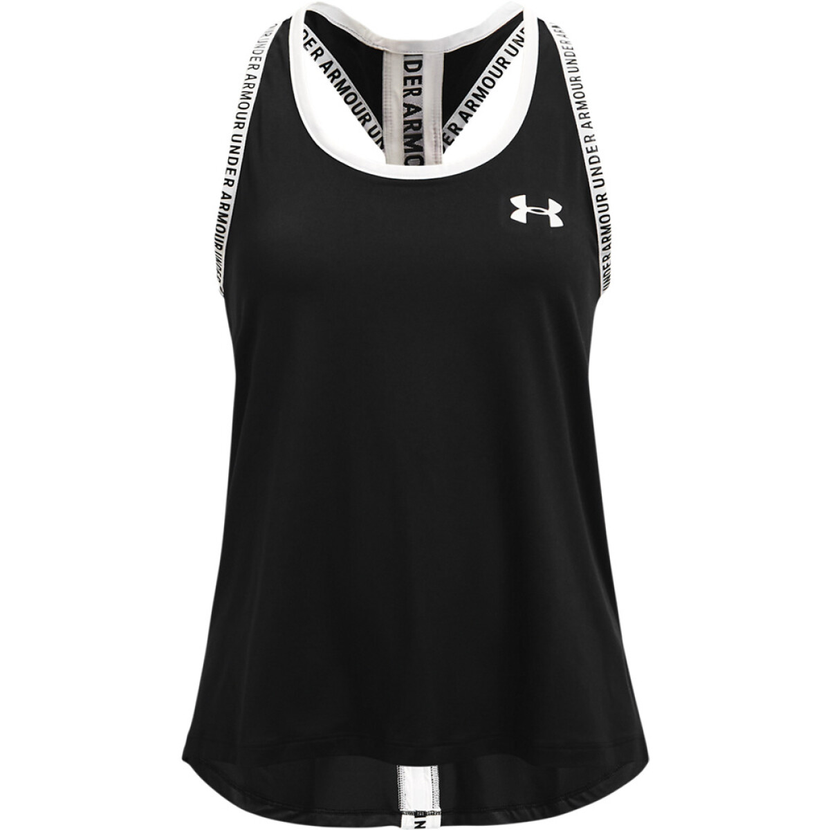 UA Knockout Tank-PNK - BLK-001 