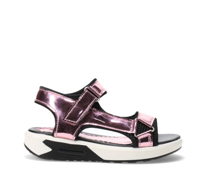 Sandalias de Niña MINI Miss Carol TUNIA deportiva de charol Rosado