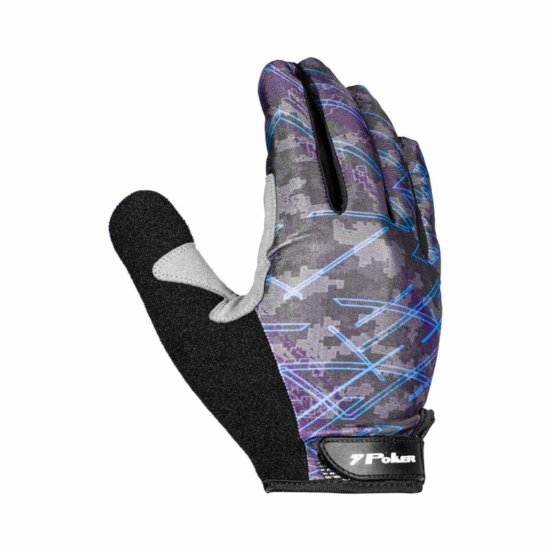 Guantes Cicilistas Gel Adulto Poker Gris