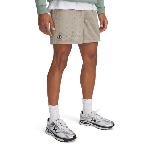 UA Icon Mesh Shorts-GRN BRN-203