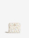 Billetera Zip Round Billetera Cuadrada Flores - Estampado Flores
