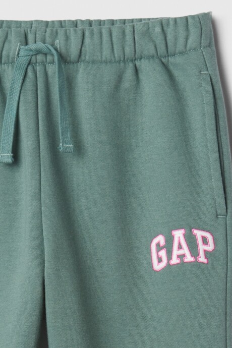 Pantalón Deportivo Logo Gap Niña District Green