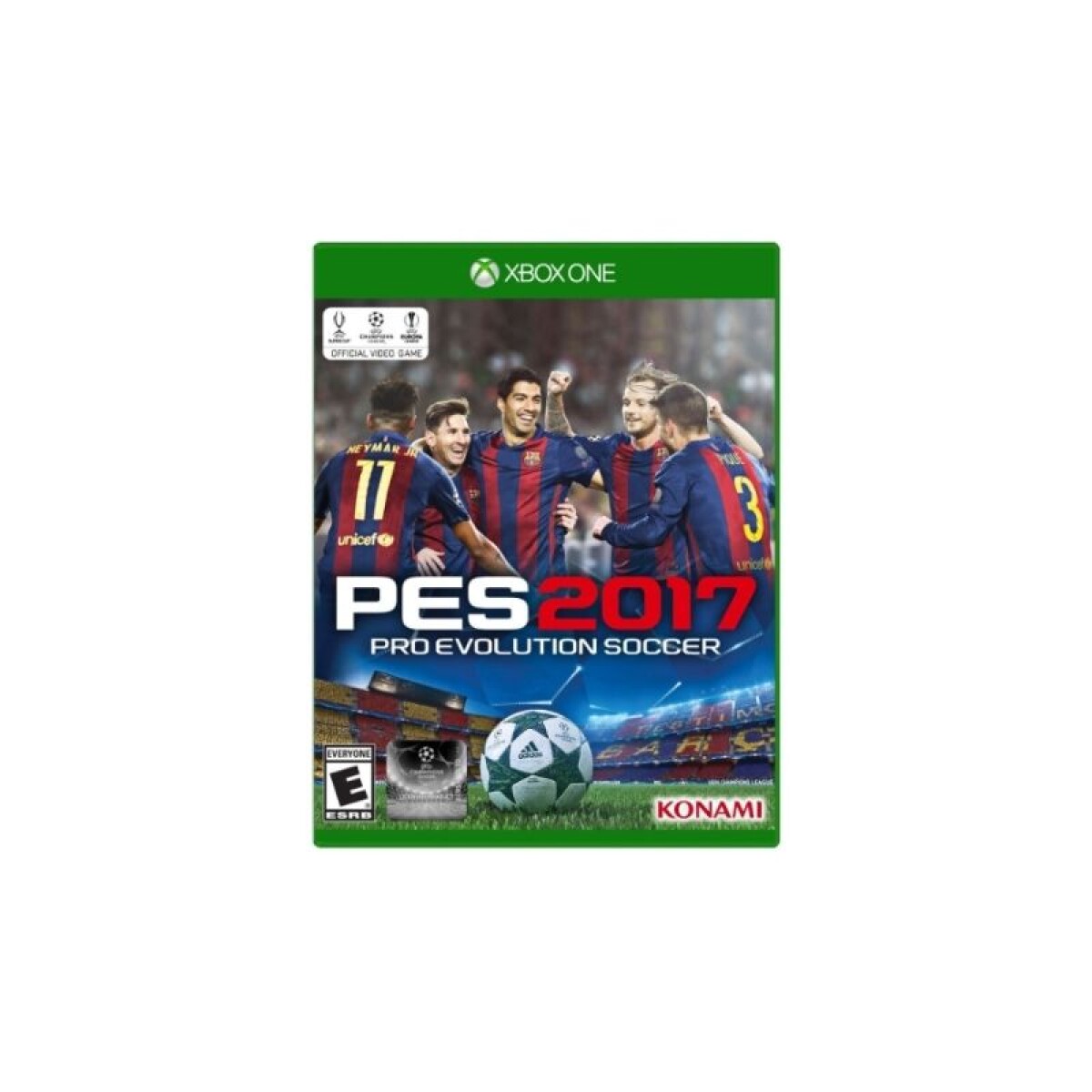 Juego Pro Evolution Soccer 2017 Xbox One 