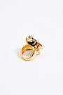 ANILLO ABEJA CRISTALES Oro