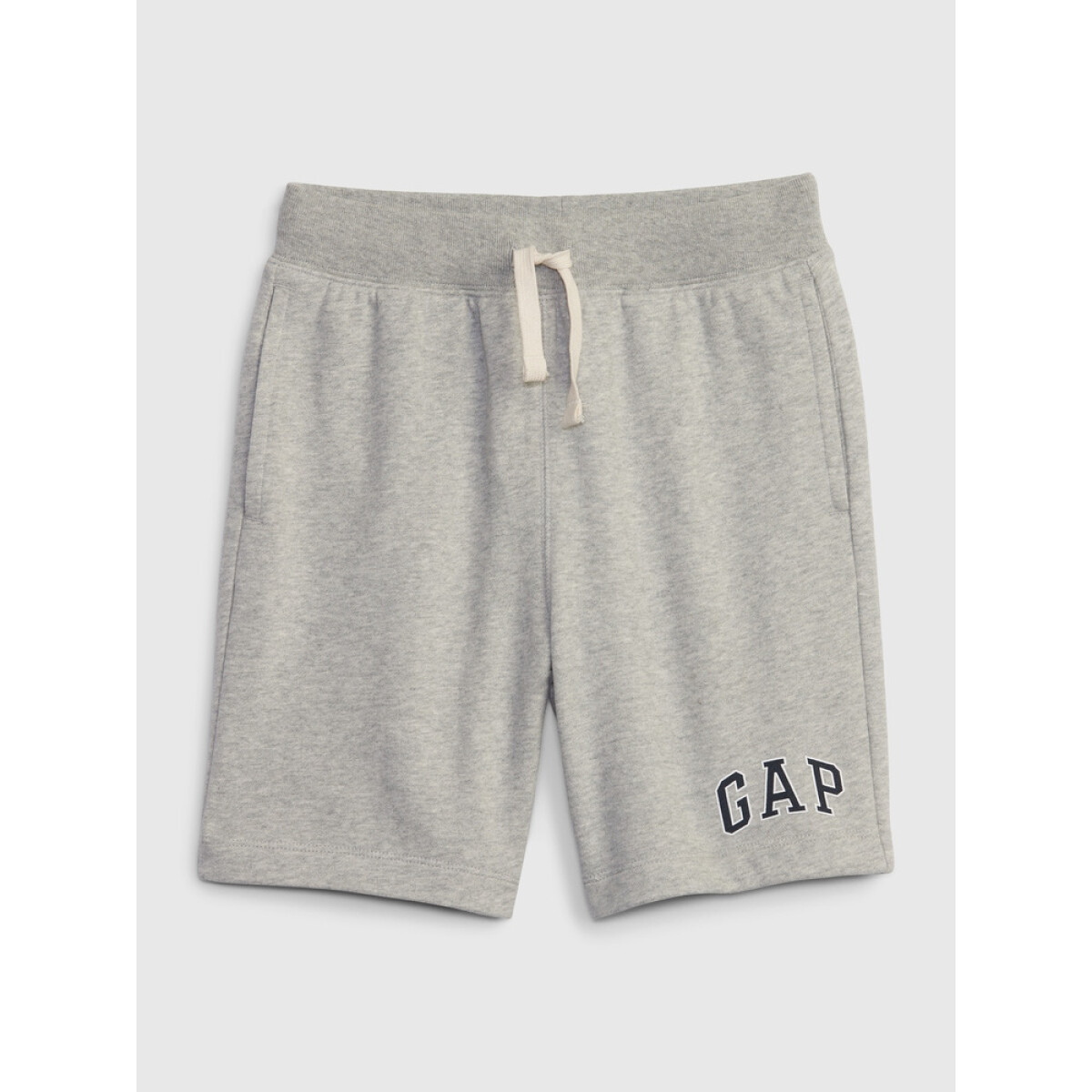 V-LOGO SHORT - LIGHT HEATHER GREY B08 