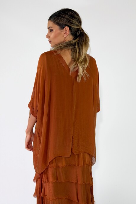 BLUSA VERONA Terracota