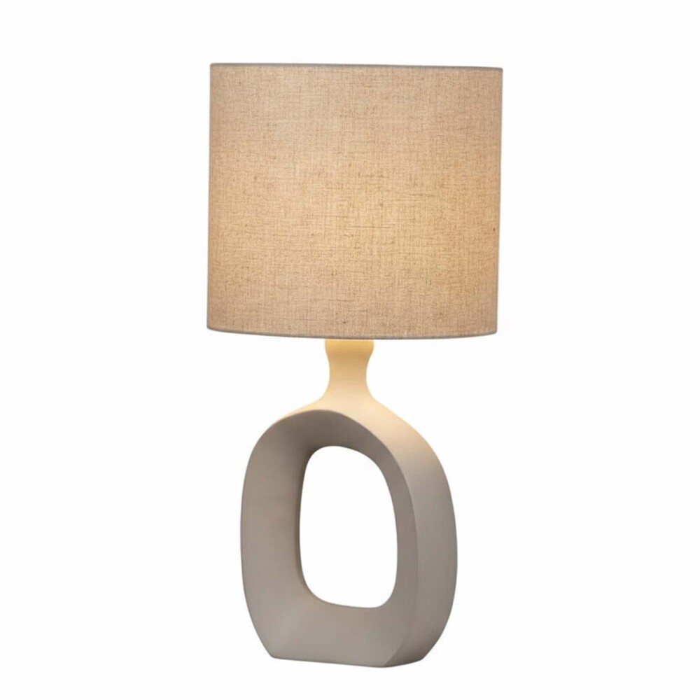 LÁMPARA DE TECHO METAL NATURAL-BEIGE CURVE