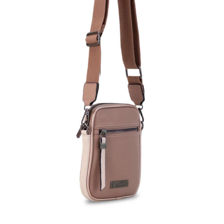 Phone Bag Giona Mauve Rosa Palo y Metalizado