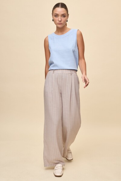 PANTALÓN CIPRES STRIPED Tostado
