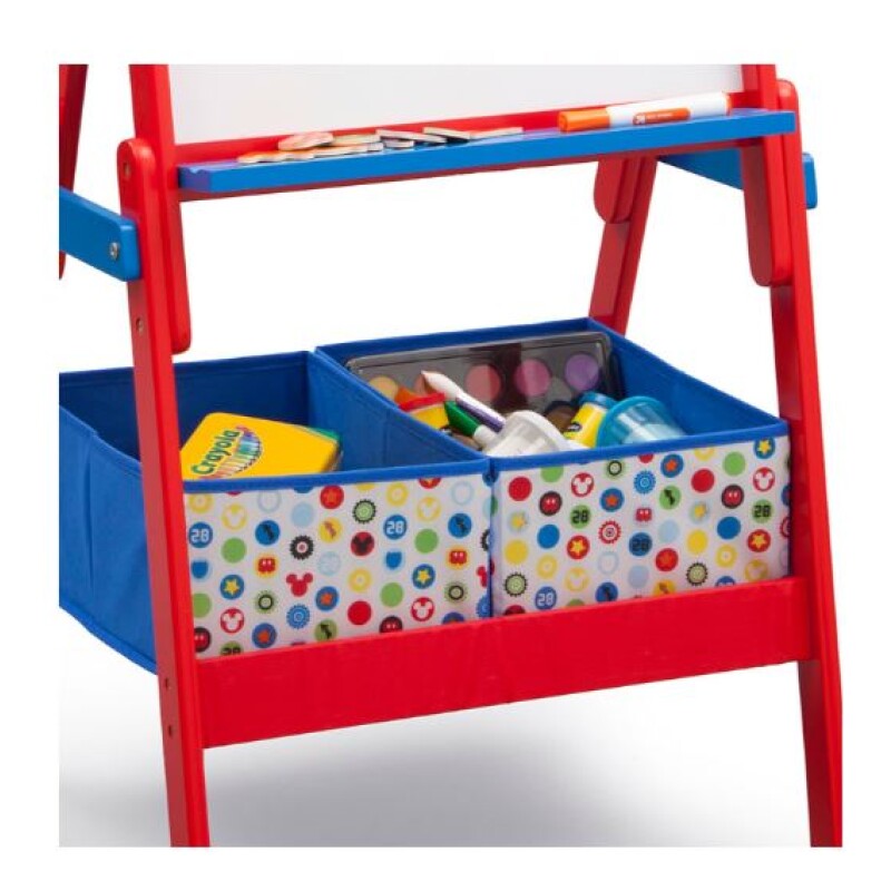 Pizarrón Mickey Mouse Disney con organizador de juguetes Pizarrón Mickey Mouse Disney con organizador de juguetes