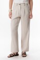 PANTALON LINO SOHO BEIGE