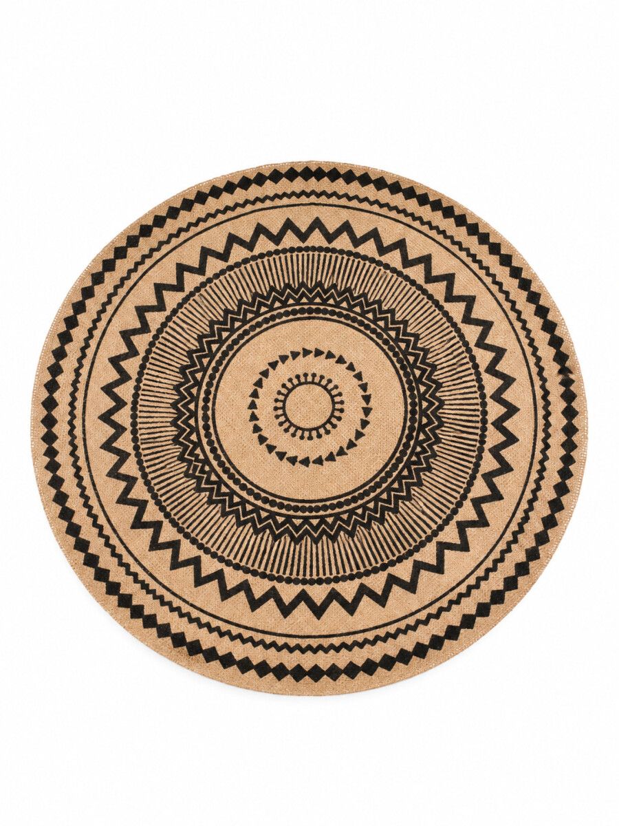 INDIVIDUAL MANDALA - NEGRO 