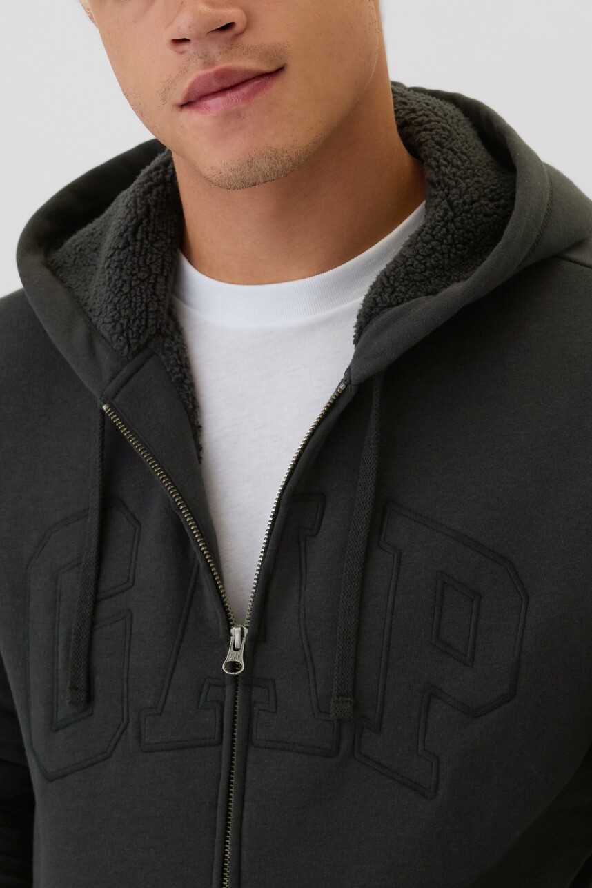 Canguro Con Corderito Logo Gap Hombre Moonless Night
