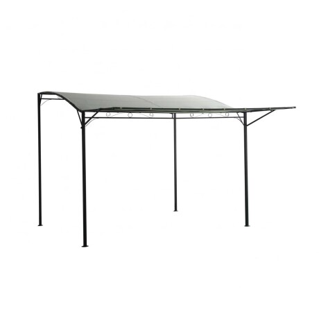 PÉRGOLA ACERO-Y-POLIESTER NATURAL-BEIGE LEON