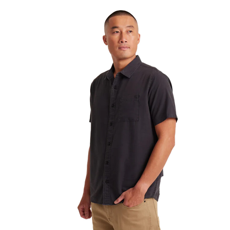 Camisa Roark Made To Fade - Negro Camisa Roark Made To Fade - Negro