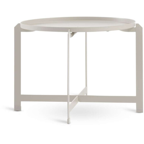 Mesa Auxiliar Borre Ø50Xa40 Beige