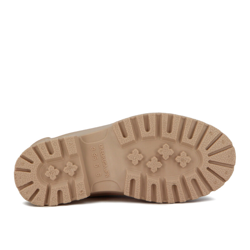 Darkness Bota Lluvia Dama Beige