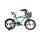 Bicicleta Infantil Baccio Ipanema rodado 16 con canasto Turquesa/Violeta
