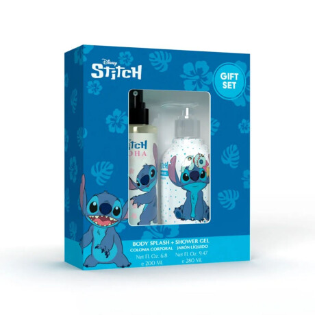 PACK BODY SPLASH 200 ML + SHOWER GEL 280 ML DISNEY STITCH PACK BODY SPLASH 200 ML + SHOWER GEL 280 ML DISNEY STITCH
