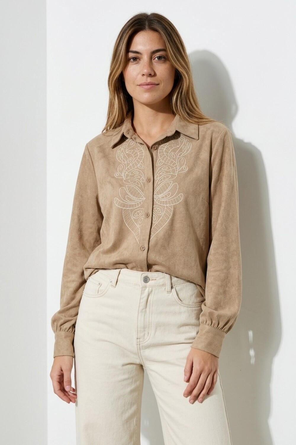 Camisa Jolie Beige