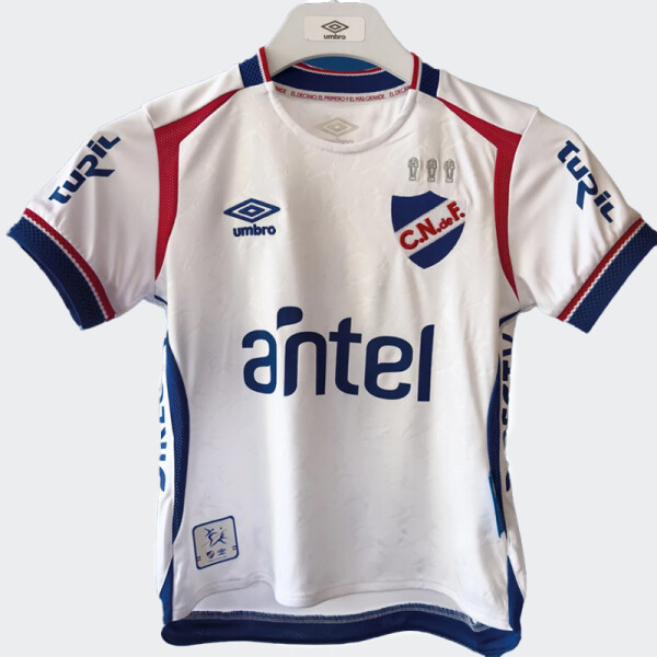 Camiseta Umbro Nacional Home Oficial 2025 Kids Blanco