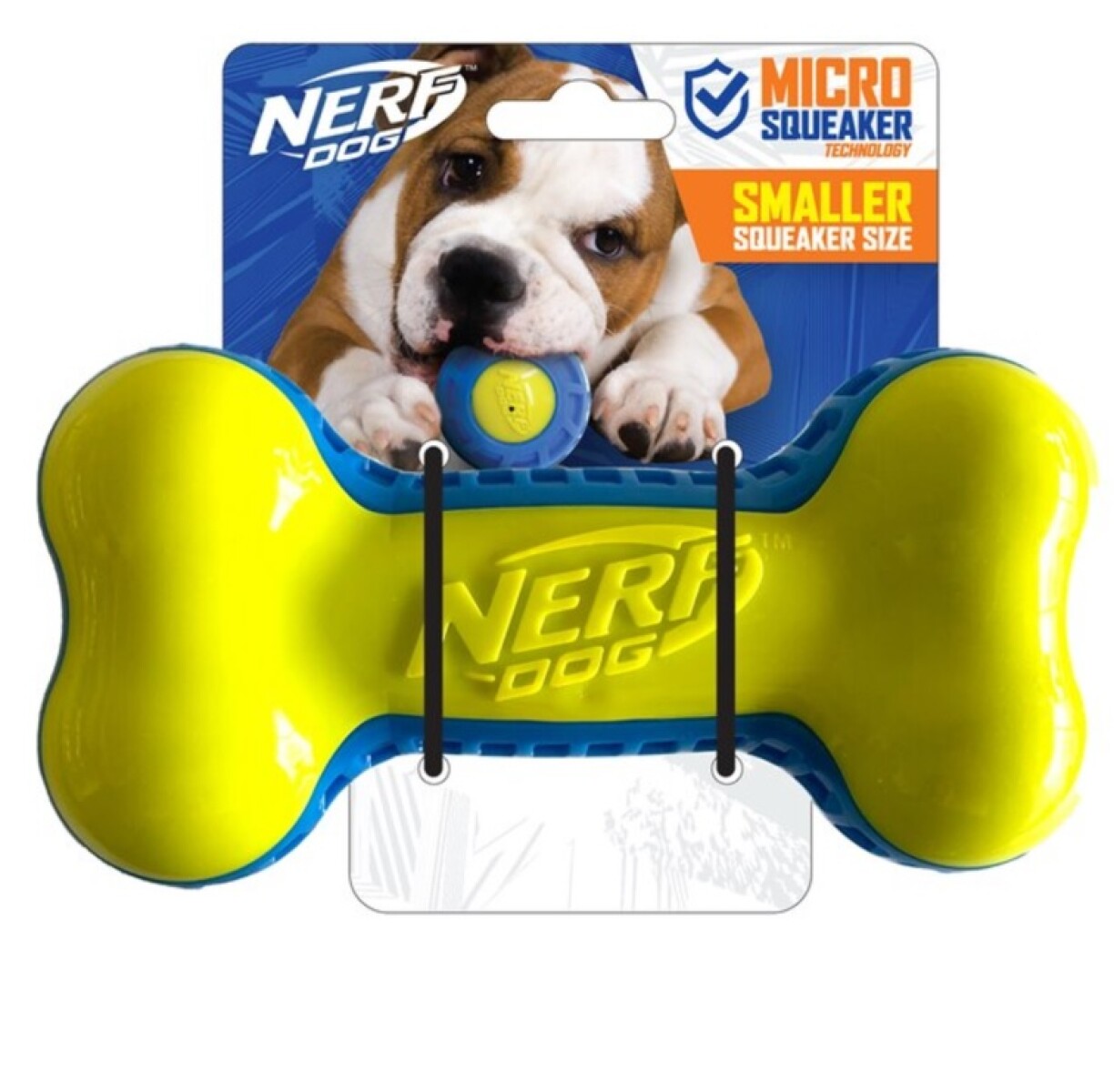 Hueso de Goma Nerf Pet Micro Squishy 