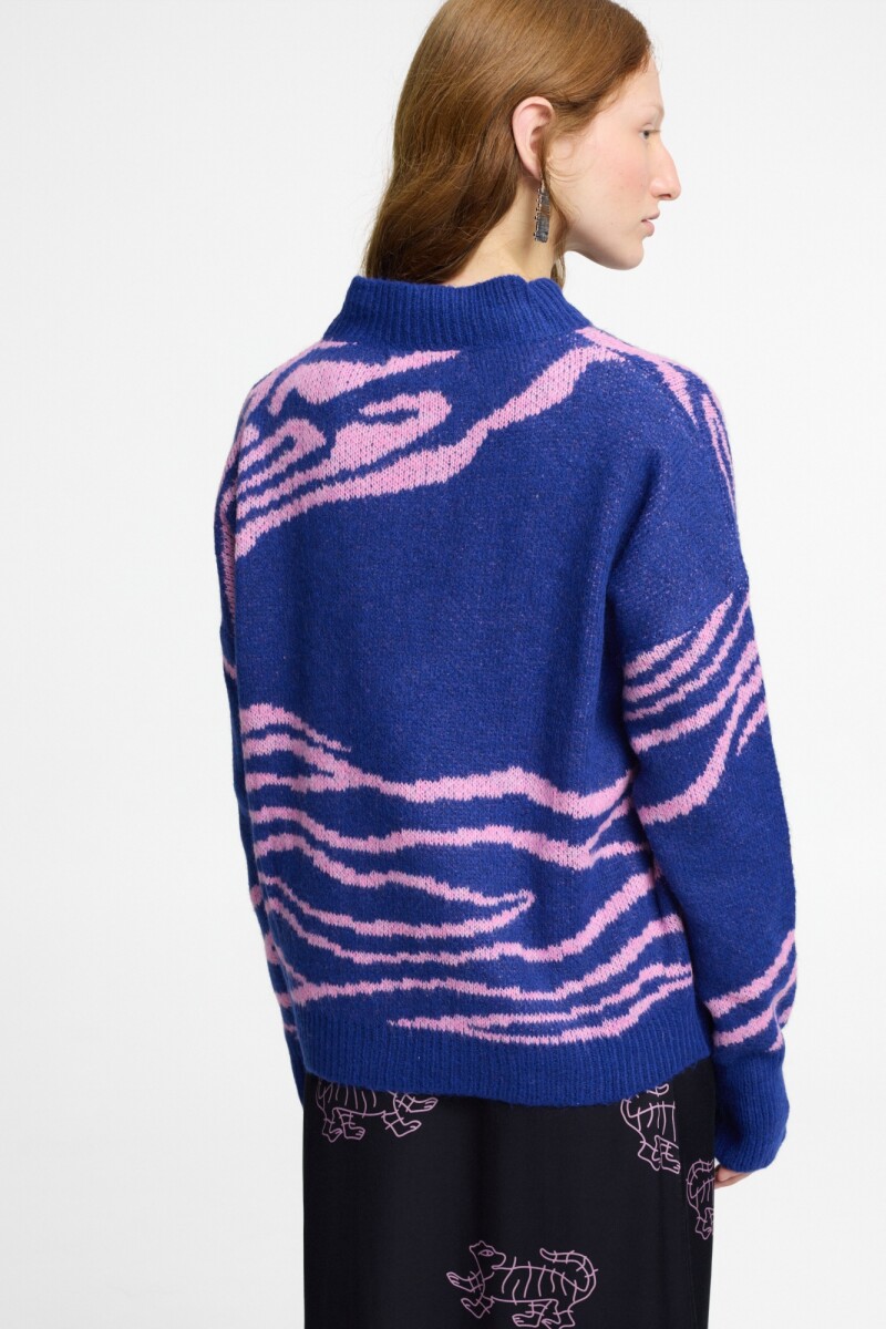 FEFE SWEATER Blue